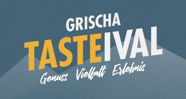 Logo Grischa TASTEival – Genuss, Vielfalt, Erlebnis