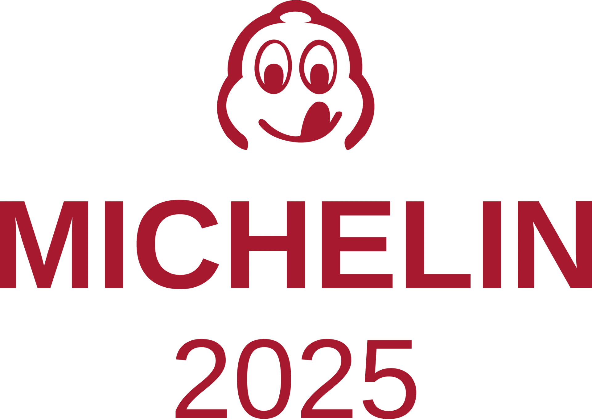 Michelin-Logo in Rot.