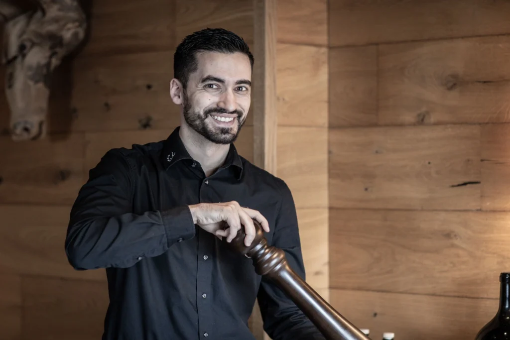 Porträt von Ruben an der Bar